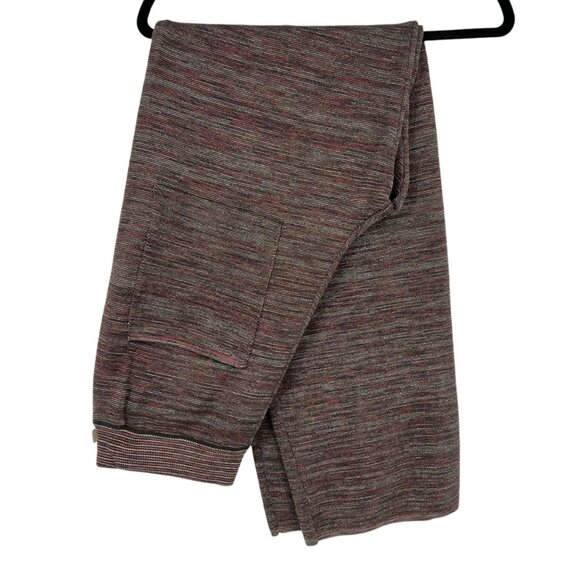 Bianca Saunders Glitz Metallic Striped Knit Pull On Pants Size Medium NWOT - Picture 3 of 13